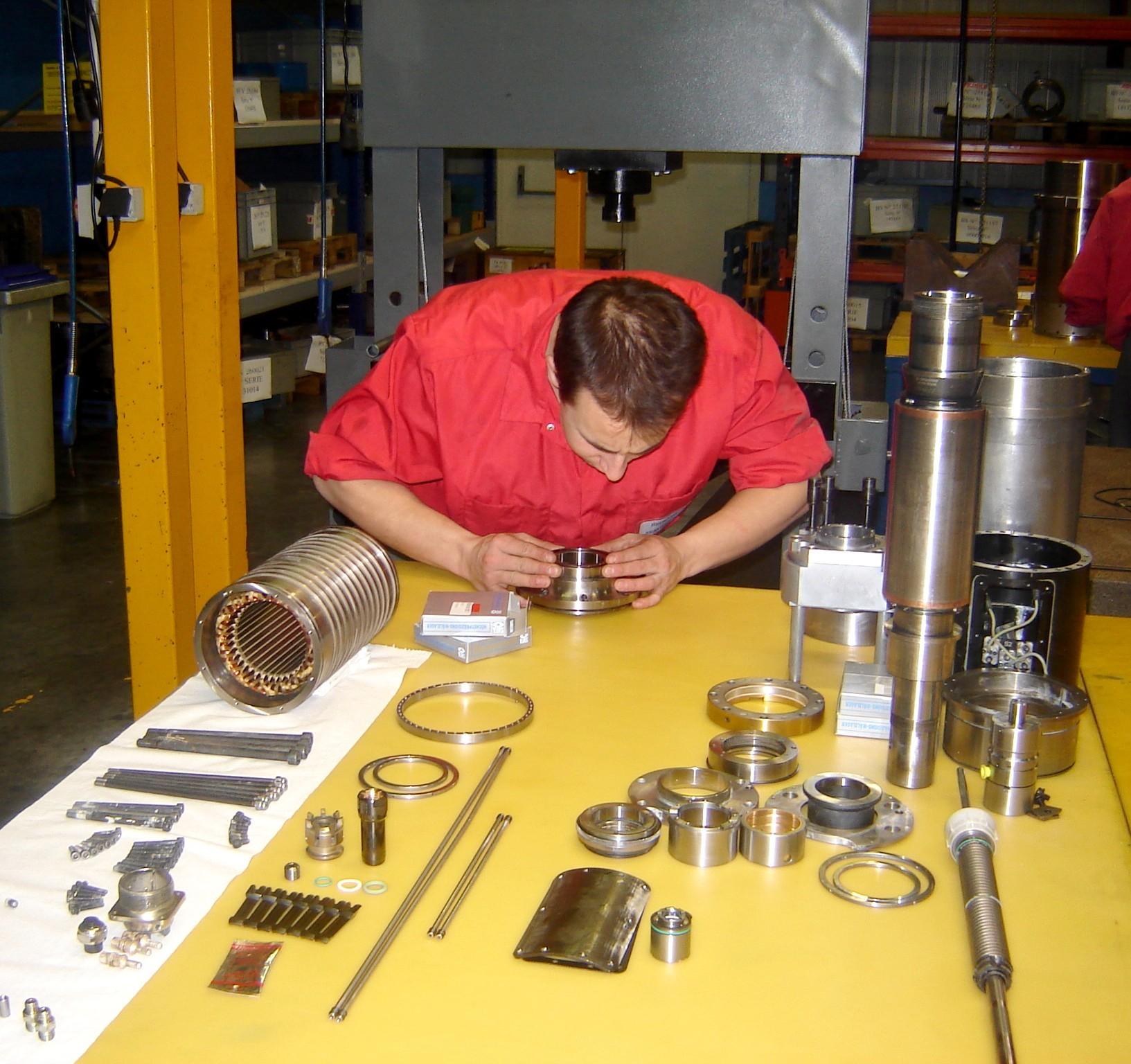 Spindles Repair Services in the UK from AB Linear